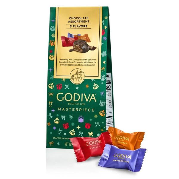 Godiva Assorted Chocolate Masterpiece Holiday Bag