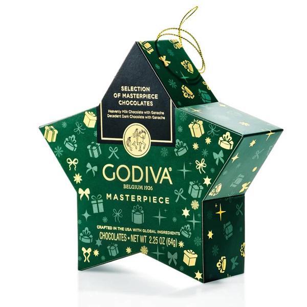Godiva 7pc. Masterpiece Holiday Star Ornament