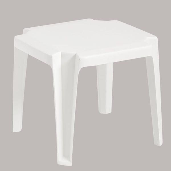 Grosfillex Miami Square Low Table - White