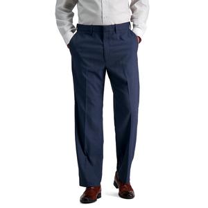 Mens Haggar(R) Blue Heather Shark Pants alternate view