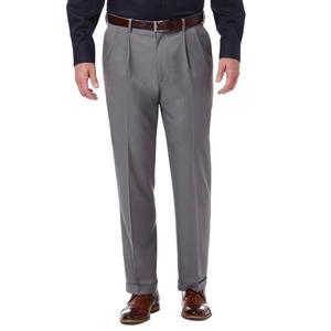 Mens Haggar(R) Premium Comfort Classic Fit Pleat Front Dress Pants