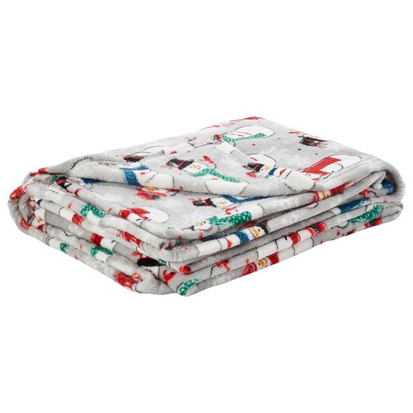 Ashley Cooper(tm) Snowman Friends Throw