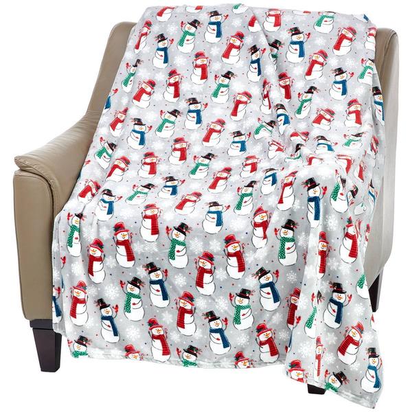 Ashley Cooper(tm) Snowman Friends Throw