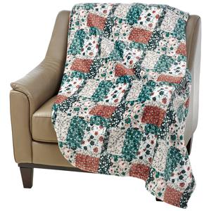 Ashley Cooper(tm) Rosie Patch Plush Throw alternate view