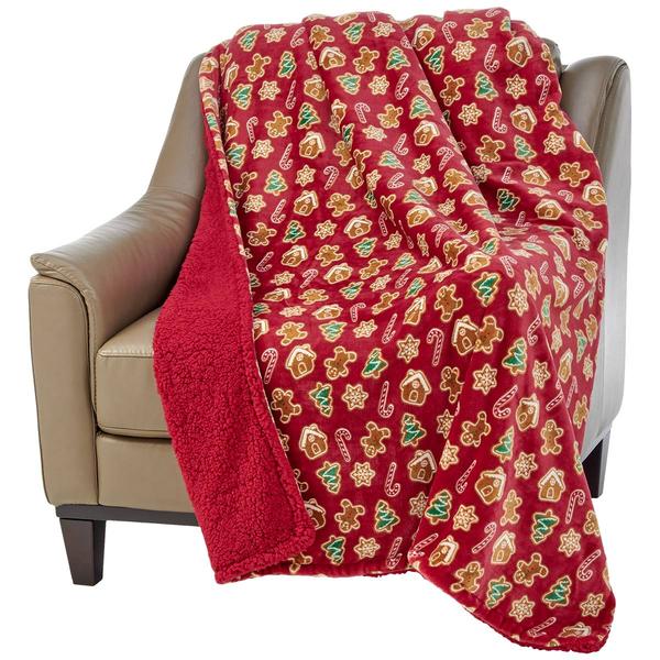 Mountain Ridge(R) Cookie Delight Reversible Sherpa Throw alternate view