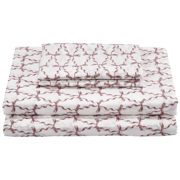 Ashley Cooper(tm) Bowy Blush Microfiber Sheet Set