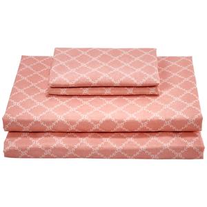 Ashley Cooper(tm) Evethan Coral Microfiber Sheet Set