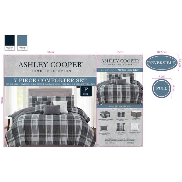 Alex Plaid 7pc. Comforter Set alternate view