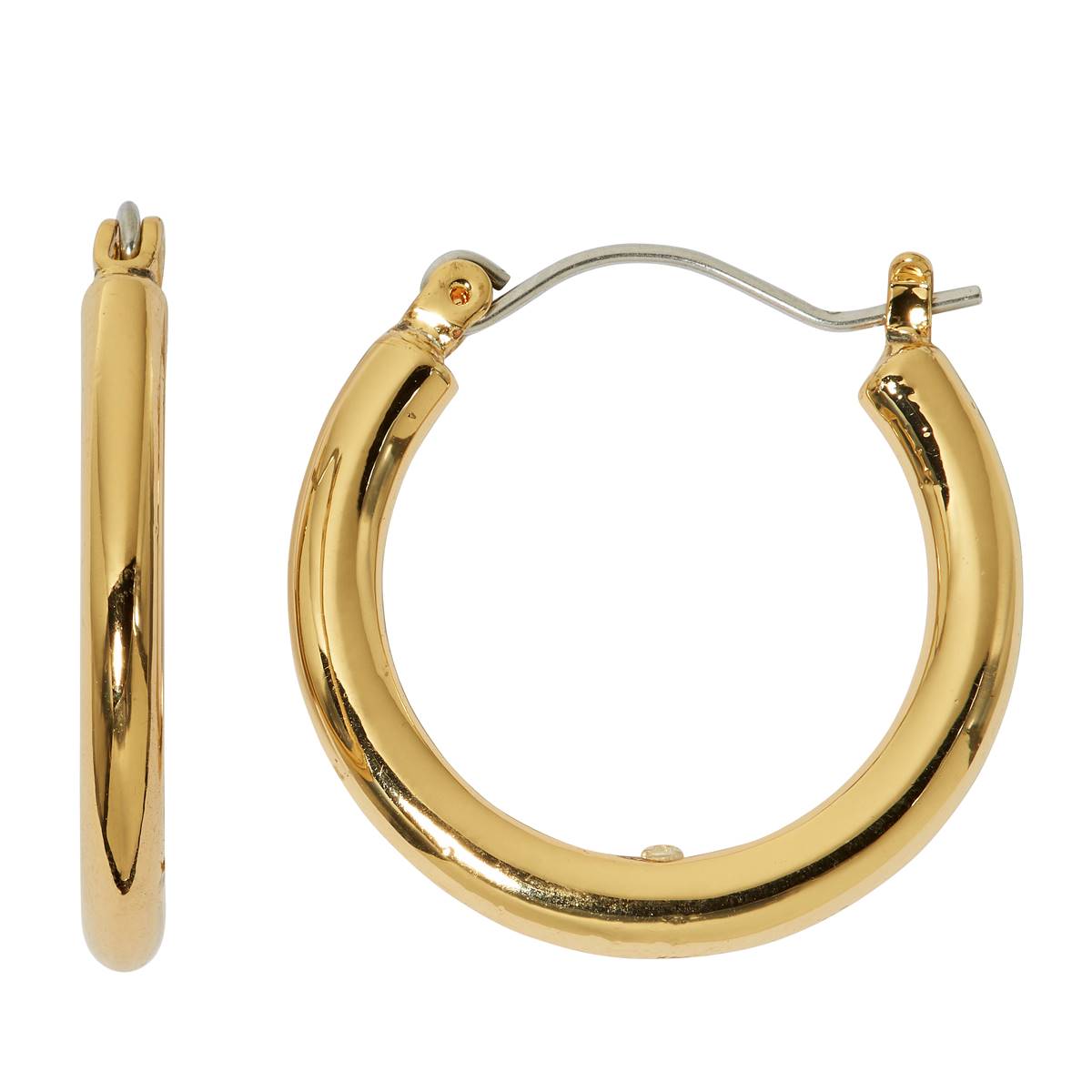 Design Collection Highly Polished Tubular Earrings