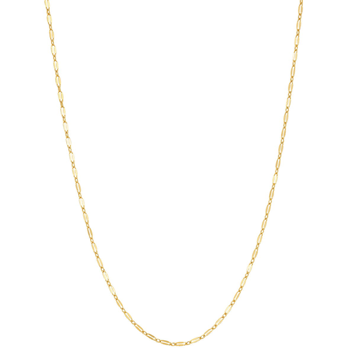 Design Collection Gold-Tone 18in. Lace Chain Necklace