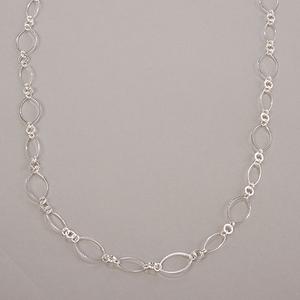 Design Collection 36in. Oval Accent Link Necklace