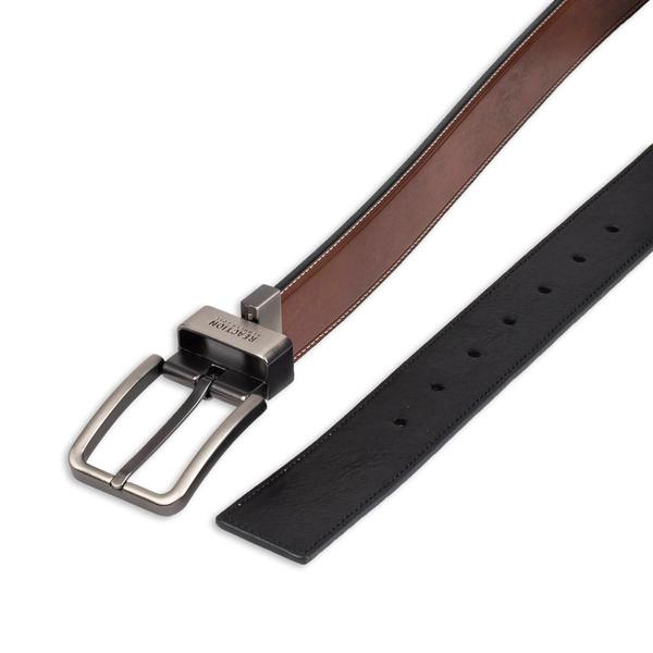 Mens Kenneth Cole(R) Reaction(tm) Vachetta Grain Reversible Jean Belt alternate view