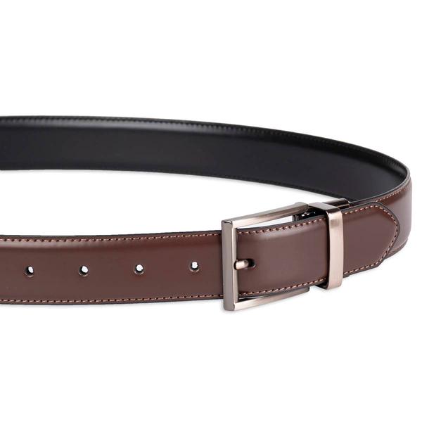 Mens Kenneth Cole(R) Reaction(tm) 35mm Calf Grain Reversible Belt