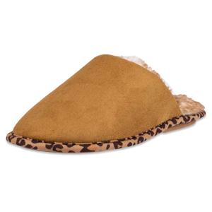 Womens Jessica Simpson Microsuede Scuff Slippers