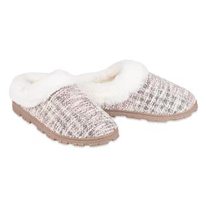 Womens Jessica Simpson Tweed Clog Slippers alternate view