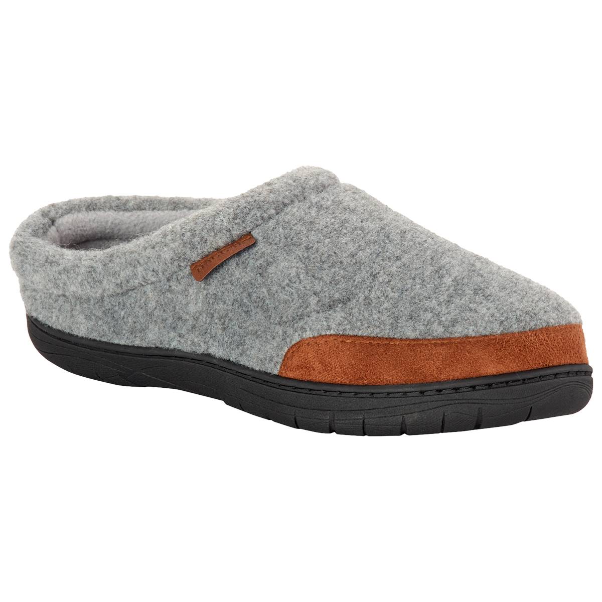 Mens Haggar(R) Felt Clog Slippers