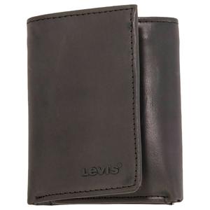 Mens Levi's(R) Slim Trifold Wallet w/ Zipper
