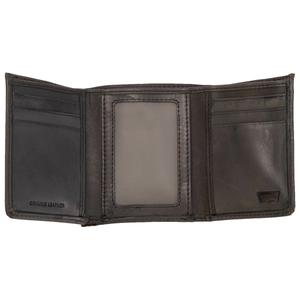 Mens Levi's(R) Slim Trifold Wallet w/ Zipper alternate view