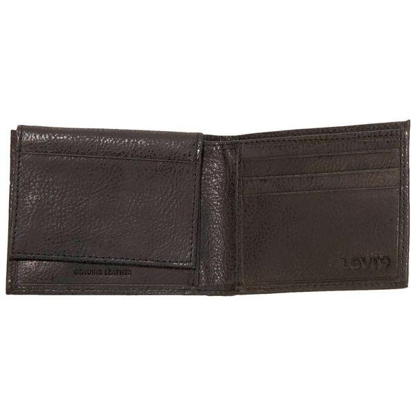 Mens Levi's(R) Passcase Wallet w/ Embossed Logo alternate view