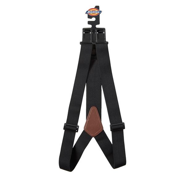 Mens Dickies(R) Solid Perry Adjustable Suspenders