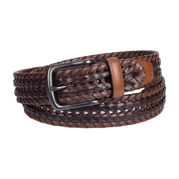 Mens Columbia 35mm Braided Belt - Brown alternate view