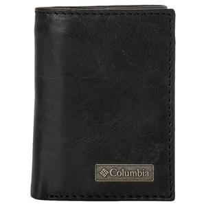 Mens Columbia Leather Trifold Zipper Wallet alternate view