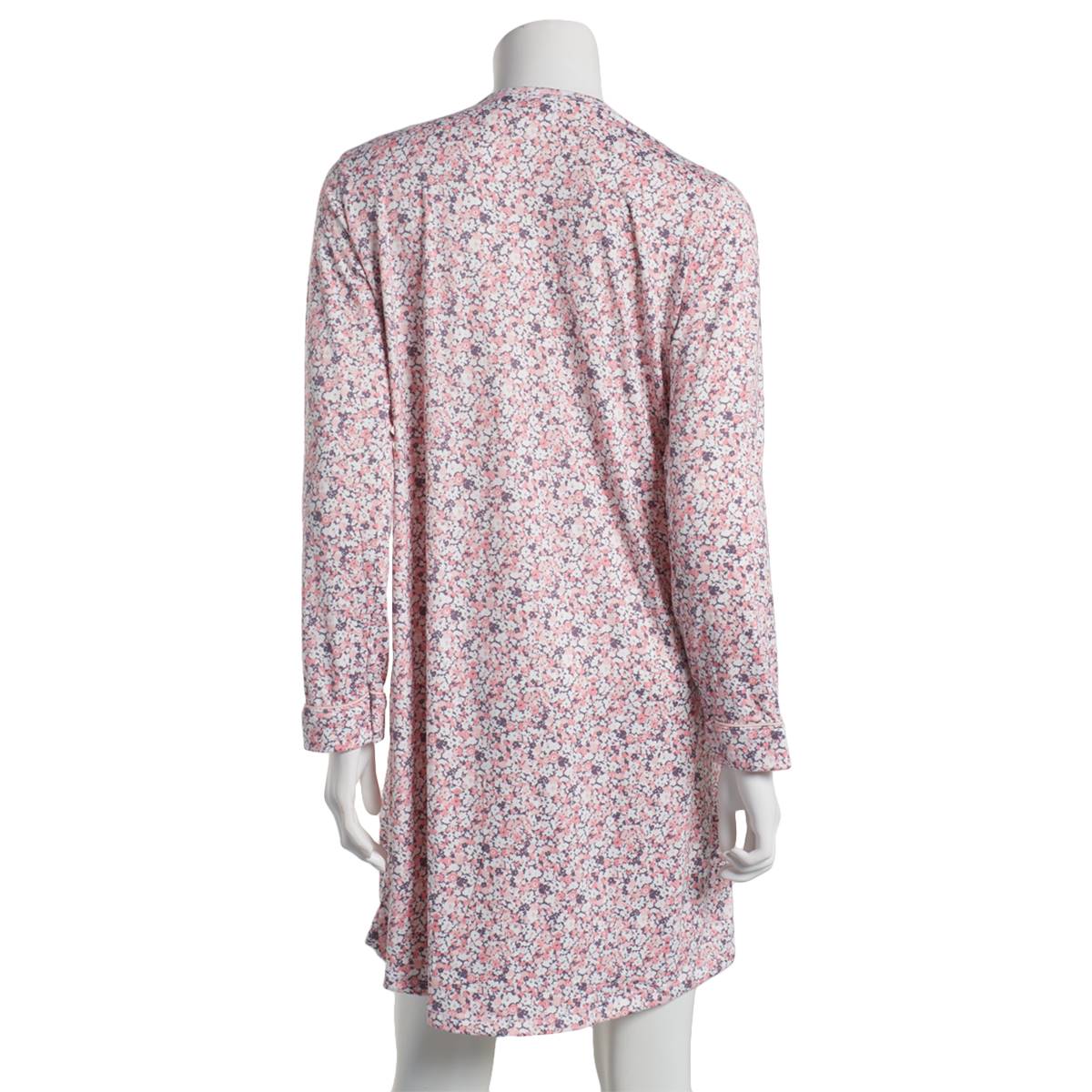 Womens Rene Rofe Graceful Lace Ditsy Floral Nightshirt