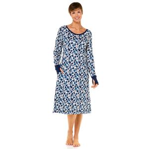 Womens Rene Rofe(R) Abstract Animal Printed 42 Hacci Nightgown