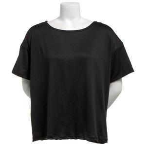 Juniors Rene Rofe(R) Short Sleeve Boat Neck Oversized Pajama Tee alternate view