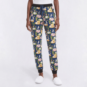 Juniors Pillow Talk Catnap Jogger Pajama Bottoms