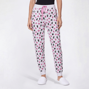 Juniors Pillow Talk Halloween Cats Pajama Bottoms