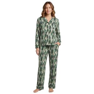 Womens Poppy & Clay Long Sleeve Forrest Pajama Set