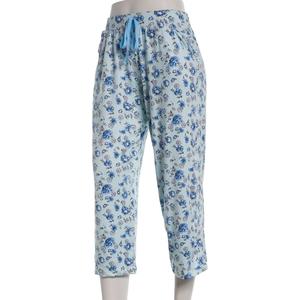 Womens Rene Rofe(R)  Ditsy Floral Capri Pajama Pants alternate view