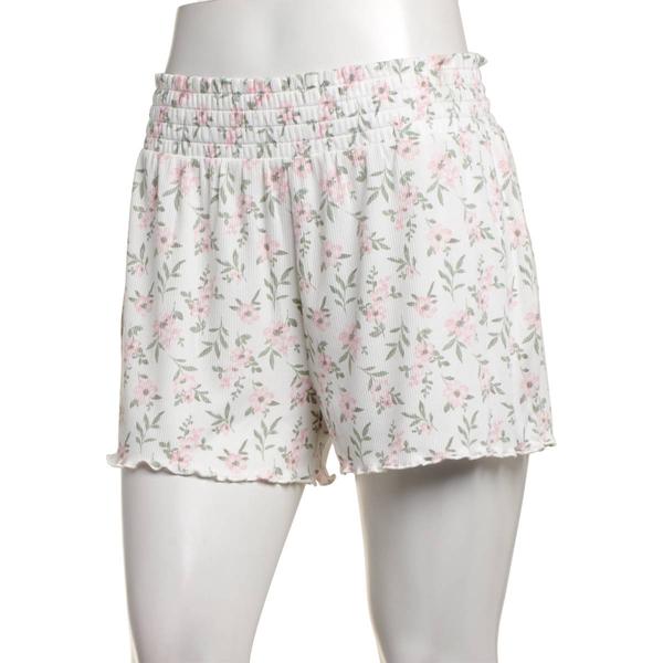 Womens Rene Rofe(R) Floral Sleep Pajama Shorts alternate view