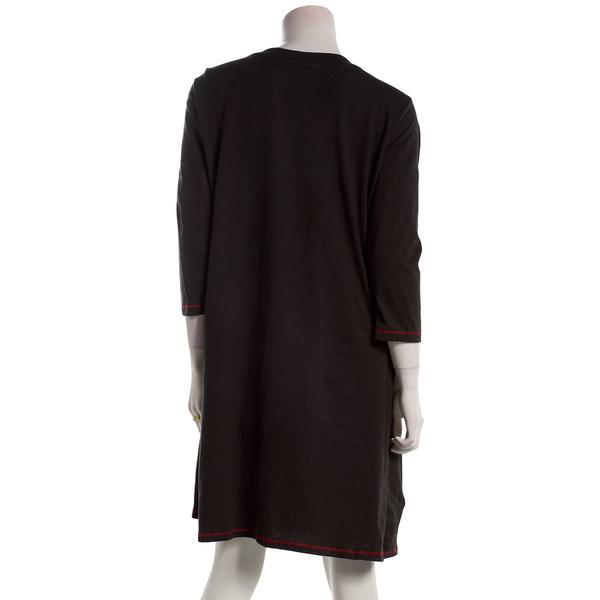 Womens Rene Rofe(R) 3/4 Sleeve Merry Nightshirt alternate view