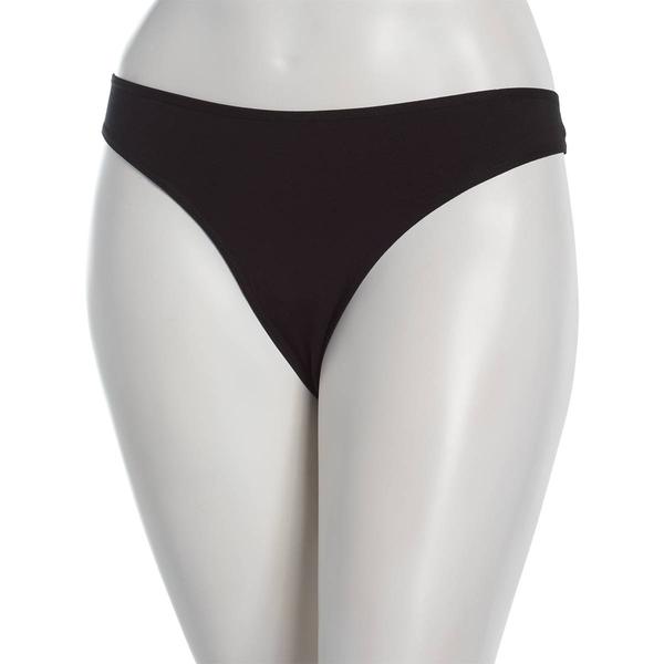 Womens Rene Rofe(R) Cotton Spandex Thong Panties - 12206 alternate view