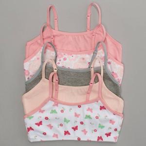 Girls (7-16) Rene Rofe(R) 5pk.Noelle Butterfly/Floral/ Bralettes alternate view