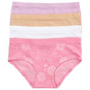 Girls (7-16) Rene Rofe(R) Gracelyn 4pk. Floral Seamless Underwear