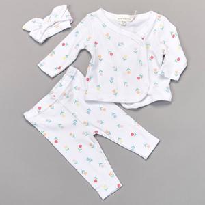 Baby Girl (NB-9M) Willow & Whimsy(R) 3pc. Tulip Take Me Home Set