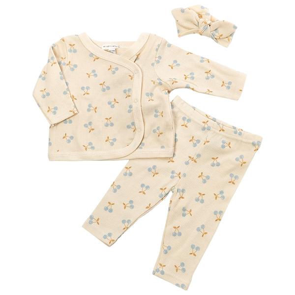 Baby Girl (NB-9M) Willow & Whimsy(R) Cherry 3pc. Take Me Home Set