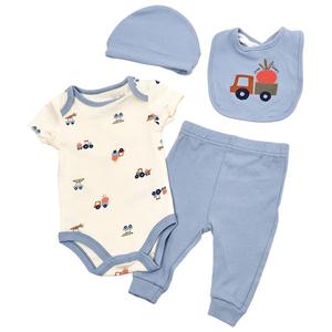Baby Boy (NB-9M) Rene Rofe(R) 4pc. Truck Pants Set