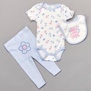 Baby Girl (NB-9M) baby views(R) Best Day 3pc. Turn Me Around Set