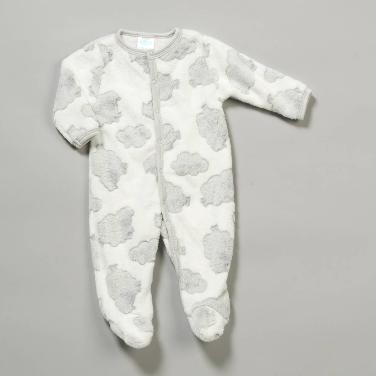 Baby Unisex (NB-9M) Bon Bebe Sheep Plush Footie Pajamas