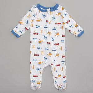 Baby Boy (NB-9M) baby views(R) Vehicles Zip Pajamas