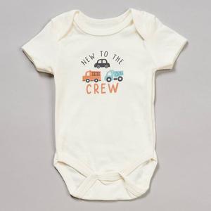 Baby Boy (NB-9M) baby views(R) New to the Crew Vehicles Bodysuit