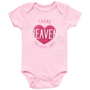 Baby Girl (NB-9M) baby views(R) Thank Heaven Little Girls Bodysuit