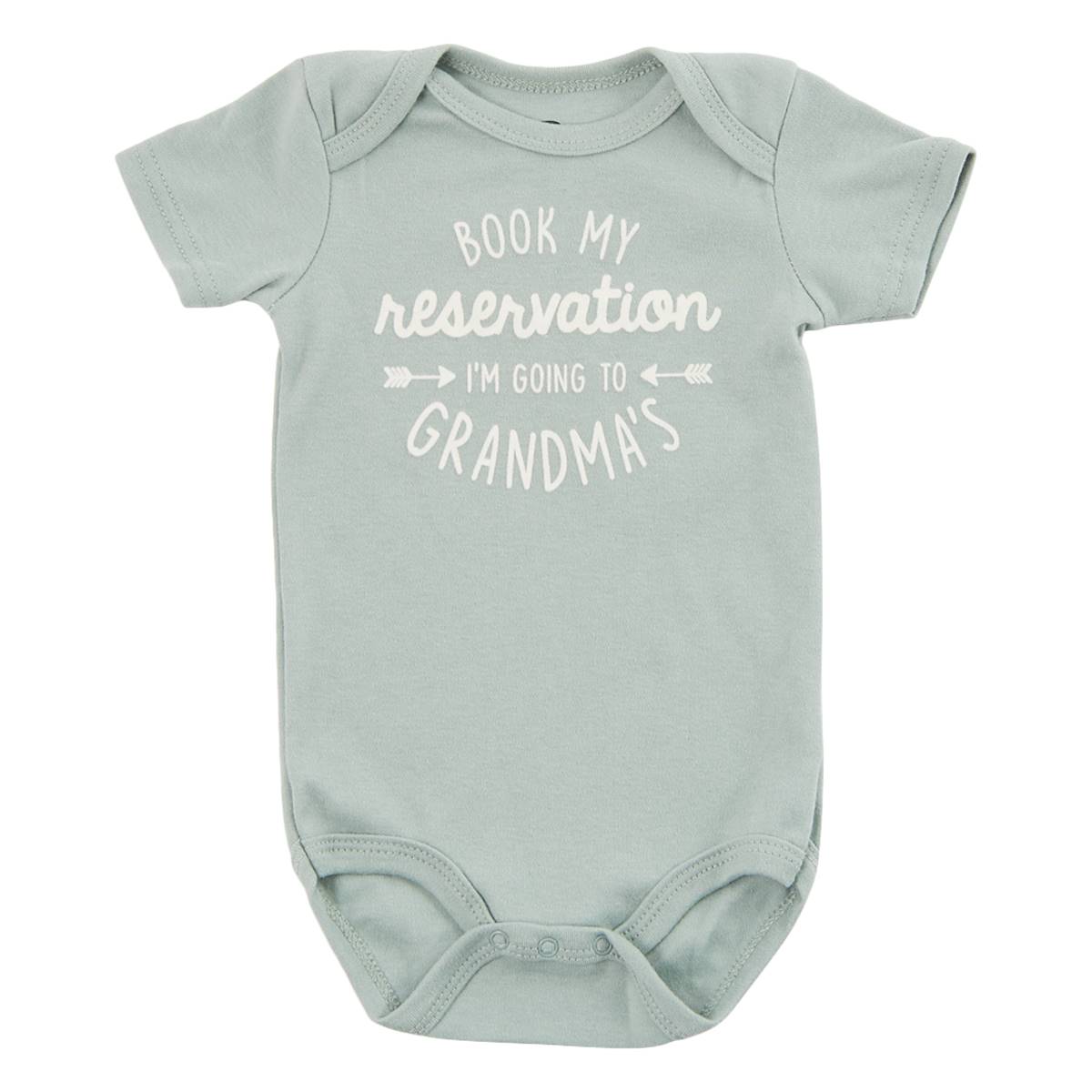 Baby Unisex (NB-9M) Wild Child Going To Grandma's Bodysuit