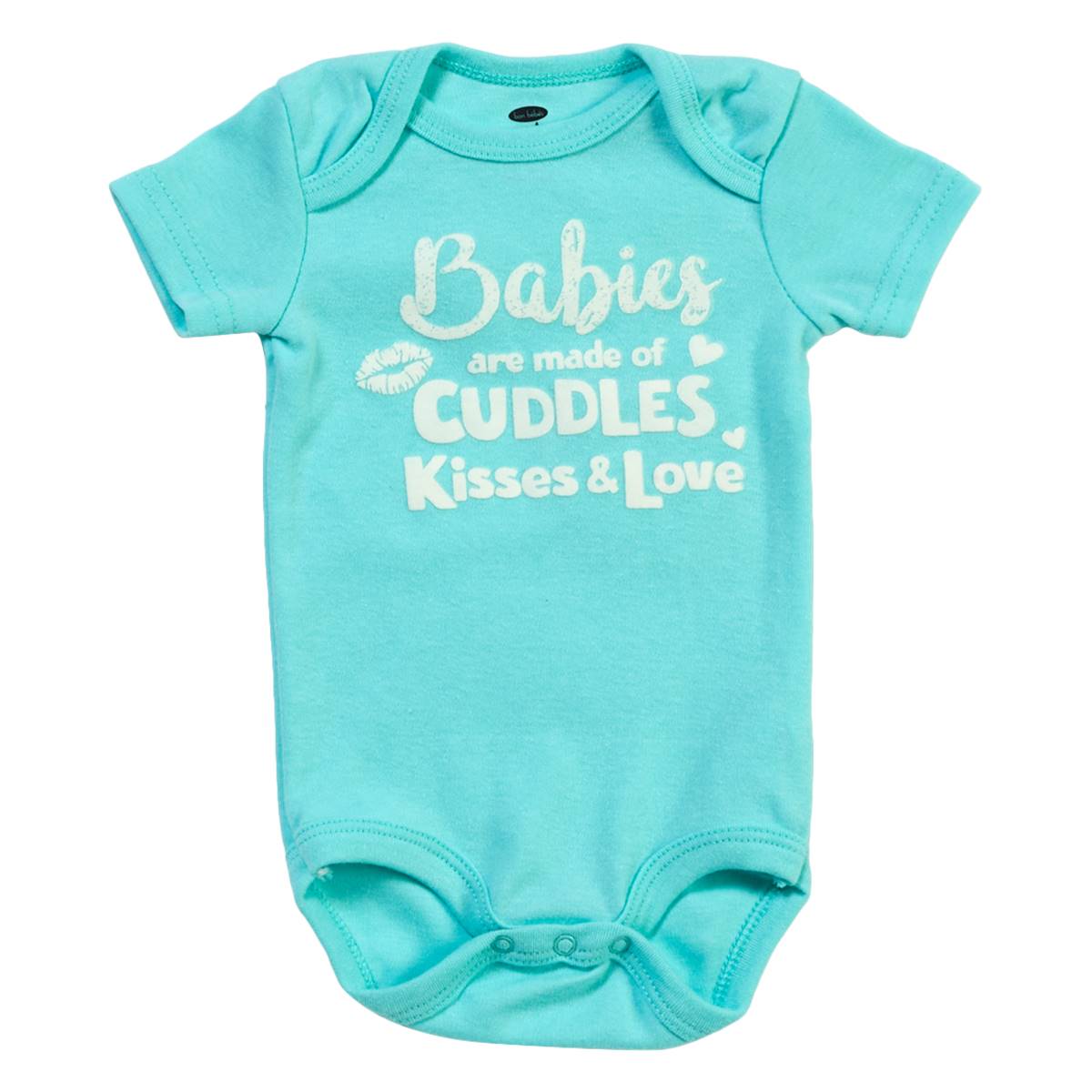 Baby Unisex (NB-9M) Wild Child Babies Cuddles & Kisses Bodysuit