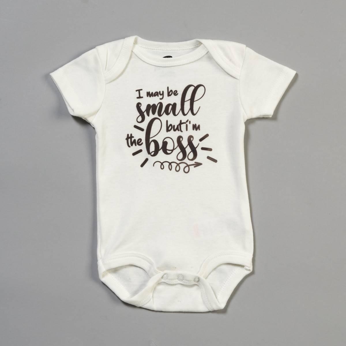 Baby Unisex (NB-9M) Wild Child Small Boss Bodysuit