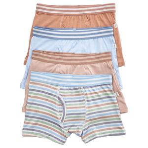 Toddler Boy Poppy & Clay 4pk. Zen Bamboo Stripe Boxer Briefs
